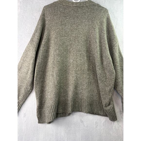 Ella Moss Gray Button-Front Cardigan – Size XL - Picture 2 of 6